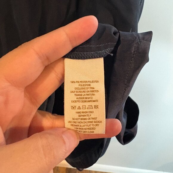 Free People Dancing in the Moonlight navy blue dress - Picture 6 of 7